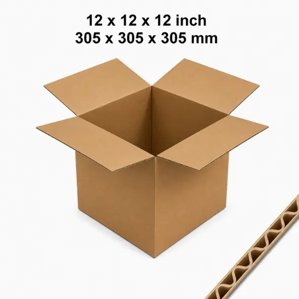 Cubed Boxes 12 Inch 12x12x12 Square Box