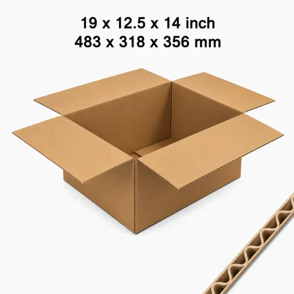 Budget Moving Boxes 19x13x14 Single Wall