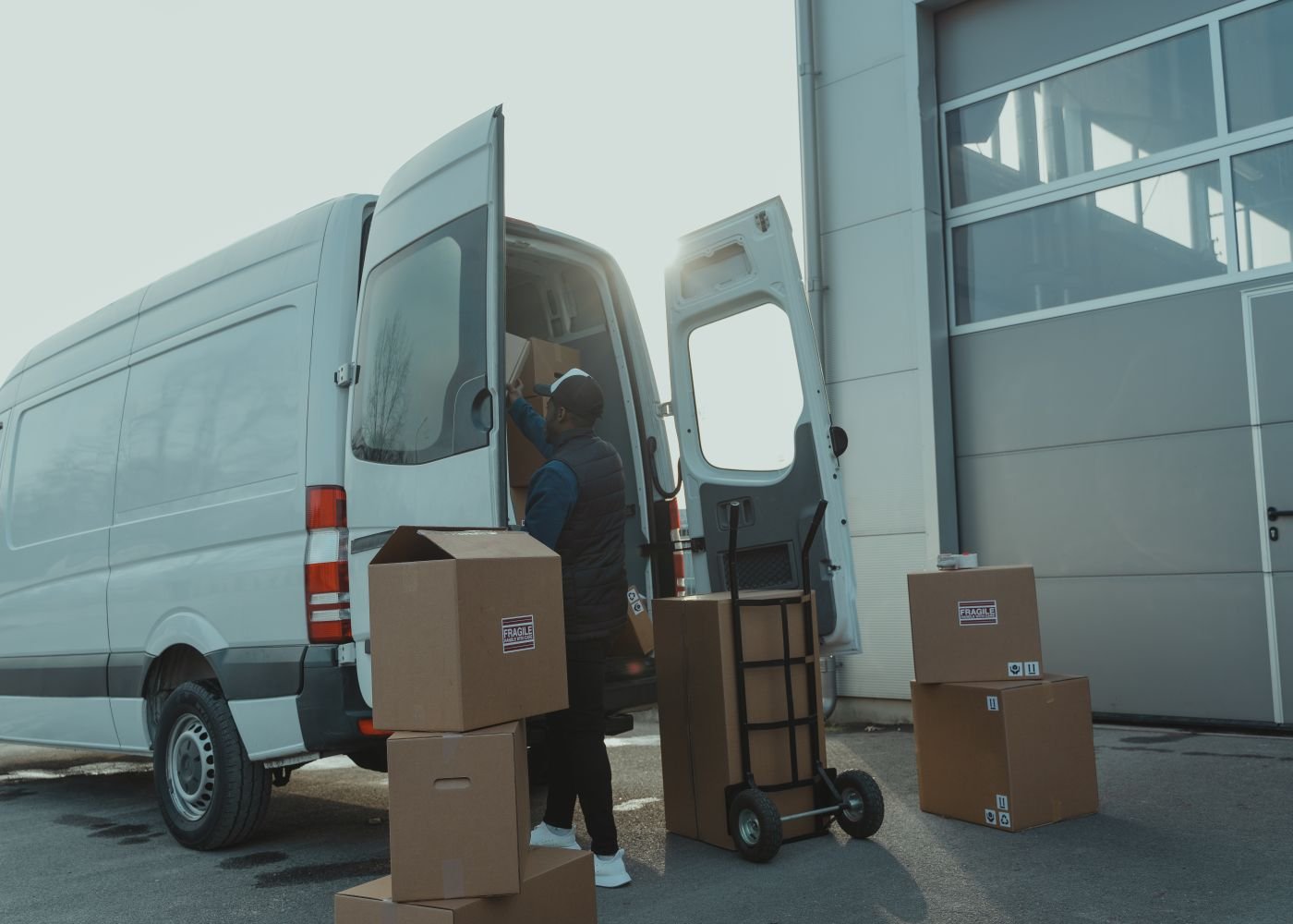 Professional removals crew